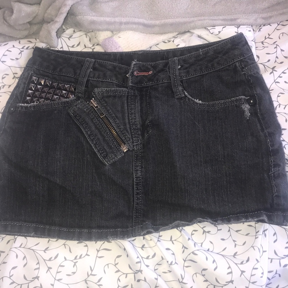 Small black skirt